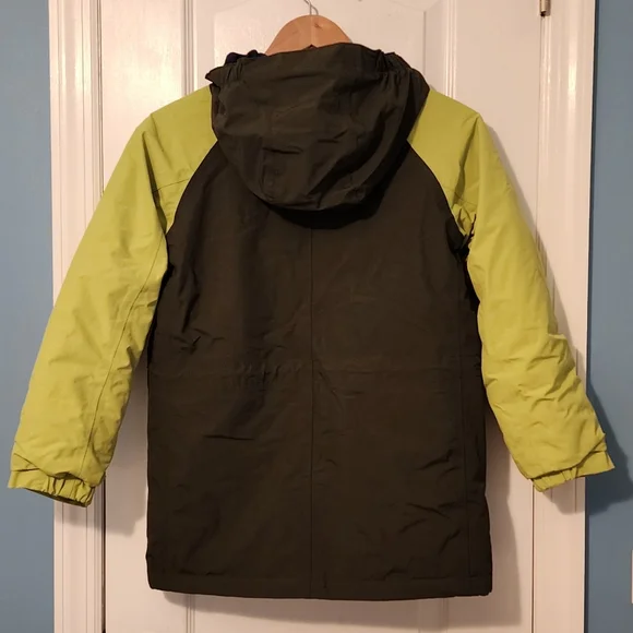 Kids Lands End Squall Winter Parka Size M 10/12